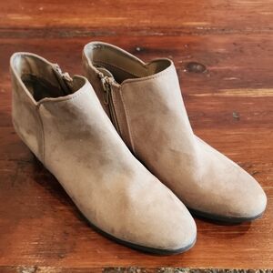 Style & Co. Tan Heeled Boots